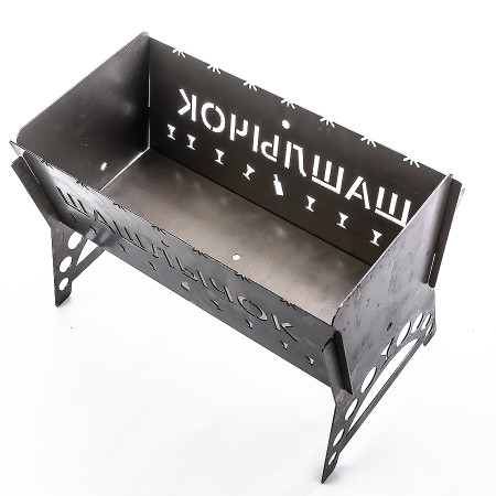 Barbecue collapsible steel "Shashlik" 450*200*250 mm в Якутске