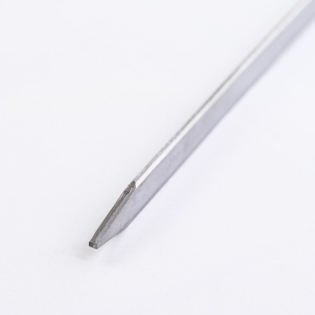 Шампур нержавеющий 670*12*3 мм с деревянной ручкой в Якутске