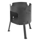 Stove with a diameter of 340 mm for a cauldron of 8-10 liters в Якутске