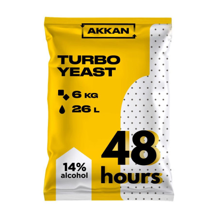 Дрожжи спиртовые AKKAN Turbo Yeast «48» 135 гр. в Якутске