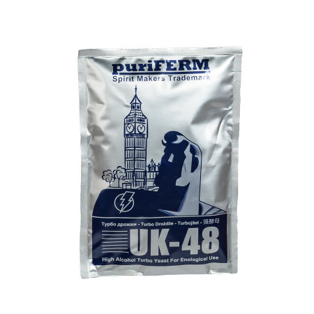 Turbo Yeast alcohol Puriferm UK-48 TURBO (128 gr) в Якутске