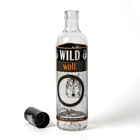 Souvenir bottle "Wolf" 0.5 liter в Якутске