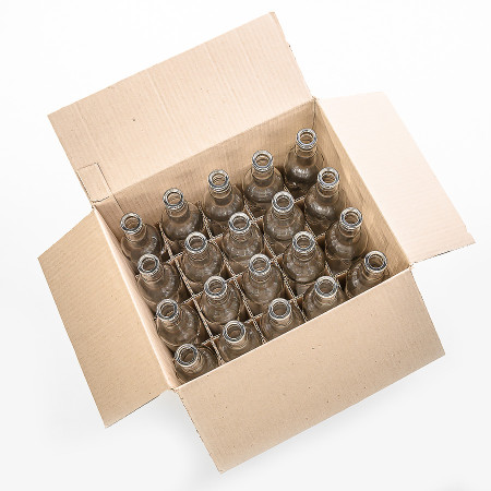 20 bottles of "Guala" 0.5 l without caps in a box в Якутске